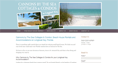 Desktop Screenshot of cannonsbythesea.com